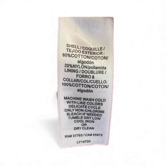 Laundry by Shelli Segal Floral Textured Dress Knee Length Scoop Pink Women 6 - Picture 4 of 4